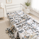 Простынь Mirson Ranforce Elite 17-0970 Cuddle Cats 150х220 см (2200013495185) - изображение 4