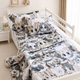 Простынь Mirson Ranforce Elite 17-0970 Cuddle Cats 150х220 см (2200013495185) - изображение 3