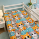 Простынь Mirson Бязь 17-0969 Dapper Cats 150х220 см (2200013494430) - изображение 1