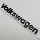 Эмблема VW на крышку багажника надпись 190 мм VW (Фольцваген) Черный глянец Volkswagen - изображение 2