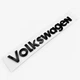 Эмблема VW на крышку багажника надпись 190 мм VW (Фольцваген) Черный глянец Volkswagen - изображение 3
