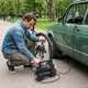 Компрессор автомобильный цифровой с манометром и автоотключением насос для шин портативный для колес авто 12В 120Вт - изображение 8