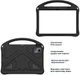 Чохол для планшета Becover Protected Cover для Lenovo Idea Tab Plus 12.1" з кріпленням для стилуса Black (BC_715855) - зображення 4