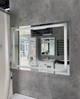 Комплект для ванної Sanwest Мальта Т-8 70 см, графіт, МДФ, LED зеркало Anti-Fog, камінь - зображення 5