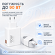 Блок питания Xiaomi 90W с кабелем USB-C белый сетевой адаптер PD QC для быстрой зарядки смартфонов планшетов ноутбуков - изображение 2
