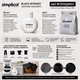 Фарба для одягу та текстилю Simplicol Black Intensiv (чорний оксамит) 400 г + 150 ml рідкий барвник - изображение 5