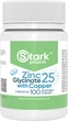 Цинк и медь Stark Pharm Zinc Glycinate 25 with Copper 25 мг 100 таблеток (3312) (4829888053047) - изображение 1