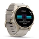 Смарт-годинник Garmin fenix 8 43 mm, amoled, Saph, SftGldSS/FogGryLeatherBnd, Excl, gps (010-02903-40) - зображення 3