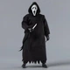 Коллекционная экшн-фигурка Призрачное Лицо из серии фильмов Крик Ghostface Scream Horror Action Figure в тканевом плаще с аксессуарами, 18 см - изображение 8