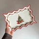 Блюдо керамическое Елка 25х17 см 16048-003 - изображение 3