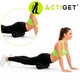 Массажный ролик Actiget EVA 33 x 13 см (валик, роллер) ACT0099 Black - изображение 6