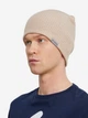 Теплая вязаная шапка бини Columbia с логотипом 1159863890 (Бежевый One size) - изображение 3