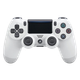 Бездротовий геймпад Sony PlayStation 4 DualShock 4 V2 Glacier White Б/В - зображення 1