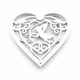Скринька для обручок "Cupid Love" дерев'яна біла у формі серця (KPO-122) - зображення 1