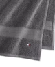 Банний рушник Tommy Hilfiger Modern American Solid Cotton Bath Towel, вугільний, 76*138см - зображення 2