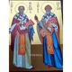 Икона Святых Николая И Спиридона 20 × 26 см - изображение 5