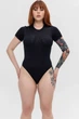 Боді з коротким рукавом TOTALFIT Black Flame XS - изображение 2