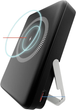 Powerbank SBS Wireless 10000 mAh 20W Black (TEBB10000MAGSTAND) - obraz 3