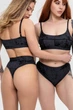 Бавовняний комплект білизни бралет та стрінги TOTALFIT SET7U-KHL158 XL - изображение 2