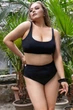 Високі купальні трусики Plus Size TOTALFIT KMP30-C10 5XL - изображение 3
