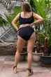 Високі купальні трусики Plus Size TOTALFIT KMP30-C10 5XL - изображение 4