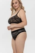 Комплект білизни бралет та стрінги TOTALFIT Black Mirage SET8U-AG10 3XL - изображение 5
