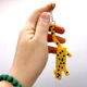 3D Брелоки MINECRAFT / МАЙНКРАФТ OCELOT / ОЦЕЛОТ KEYCHAIN, 3D печать Пластик Желтый (298058) - изображение 3
