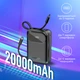 Батарея універсальна Promate 20000mAh PD/35W (powerpod-20.black) - зображення 5