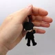 3D Брелок HERO K-POP BTS Чон Джонгу черный брелок для ключей и рюкзака 3D печать - изображение 3
