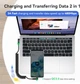 Витой кабель Aceyoon USB-C с поддержкой PD3.0 и QC3.0 (Комплект 2шт) - изображение 6