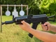Автомат іграшковий AK-47 з прикладом, ліхтариком і лазерним прицілом на кульках 6 мм 70 см - зображення 7