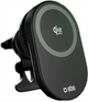 Автотримач для телефону SBS 25W Qi2.2 Magnetic Charging Black (TESUPPVENTWIRQI225W) - зображення 2