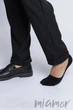 Сліди чоловічі бамбукові InSecret AJ095 Bamboo (2 пари) 41-45 Чорний - зображення 4