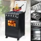 Газовая плита с четырьмя конфорками, духовкой и нержавеющей поверхностью RAF 8514 - изображение 4