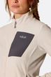 Флисовая кофта Rab Tecton Jacket Wmns Grey Pewter S (1033-RB QFG-91-PBE-10) - изображение 4