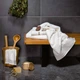 Банное полотенце 80 x 150 см молочное Chenillebiesen Wellness Möve - изображение 5