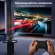 Смарт проектор Android 11 450 ANSI 4K S350 до 150 дюймів підтримка Wi-Fi 6 Bluetooth 5.2 автофокус авто Keystone Android TV/AI Auto Focus домашній кінотеатр портативний міні-проектор для фільмів, ігор, презентацій з джойстиками у комплекті - зображення 3