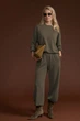 Костюм із м’якої, приємної тканини (кофта та штани) Розмір XL-XXL (50-52) Хакі - изображение 4