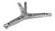 Хрестовина для пральної машини Samsung DC97-14370E, EBI COD.742, d=25/30/35 мм, l=136 мм - зображення 1