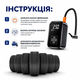 Автомобільний компресор насос для шин з LED-дисплеєм - зображення 2