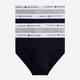 Набор трусов брифов мужских хлопковых Tommy Hilfiger 6202480 L 4 шт Темно-синий/Серый (1159863897) - изображение 2