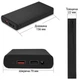 Корпус портативная зарядка Power Bank 7×18650 PD/QC с DC 5В/9В/12В чёрный - изображение 5