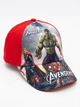 Дитяча кепка Marvel Avengers з Халком 48–50 см на липучці, Літня бейсболка для хлопчика з супергероями - зображення 4