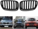 Решітки радіатора ніздрі BMW X5 E53 чорна матова рестайлінг 2004-2006 - изображение 2