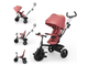 Триколісний велосипед Aston 2 Plus, Kinderkraft (Pink) - зображення 1