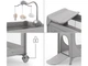 Кровать-манеж с пеленатором Leody Up, Kinderkraft (Grey), 00-00305430 (KCLEODUPGRY00AC) - изображение 4