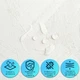 Самоклеющаяся гибкая штукатурка Sticker Wall WB-4001 SW-00002989 600*600*2,5 мм - изображение 5