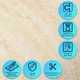 Самоклеющаяся гибкая штукатурка Sticker Wall WB-3001(R) SW-00002994 0,6*3 м - изображение 4