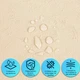 Самоклеющаяся гибкая штукатурка Sticker Wall WB-1003 SW-00002983 600*600*2,5 мм - изображение 4
