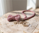 Брелок Swarovski Heart Pink для телефона украшение с кристаллами для стильного декора аксессуаров - зображення 2